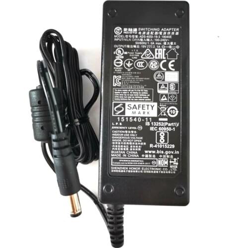 HOIOTO 19V 2.1A AC DC Adapter for ACER LCD monitor ADS-40SG-19-3 40W Power charger