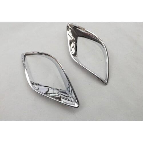 Rear Tail Fog Light Lamp Covers Trim ABS Chrome For Mazda CX-5 CX5 2012 2013 2014 2015 car accessories 2pcs