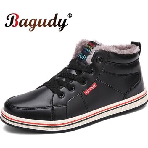 Bagudy Mens Winter Boots