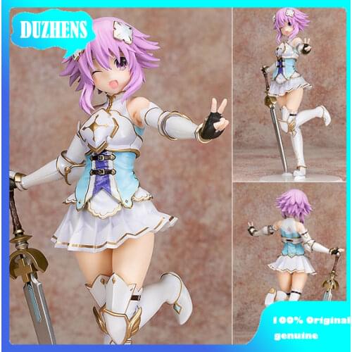 Original genuine Choujigen Game Neptune Paladin Neptune 21.5cm Action Figure Anime Figure Model Toys Figure Collection Doll Gift