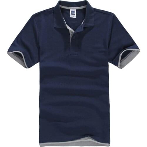 FALIZA New Spring Camisa Polos Shirt Men Design Breathable Cotton Casual Short Sleeve Mens Polos Shirts Plus Size XXXL TX107