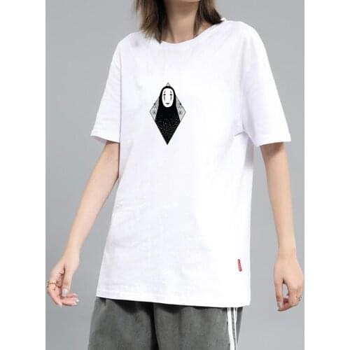 Fashion Kawaii Cartoon Print T-shirt Cotton Harajuku Oversized Aesthetic T Shirts Summer Women Blouses Casual Unisex Clothing