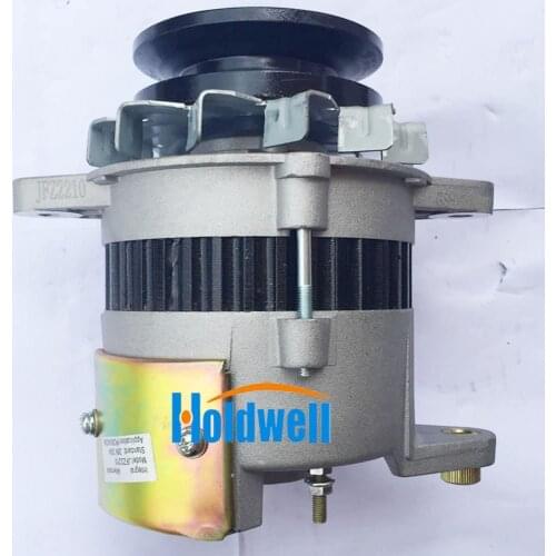 Holdwell Alternator 600-821-3870 for Komatsu PC60-6 Excavator 4D95 Engine 24V 20A