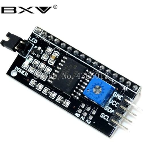 1PCS Serial Board Module Port IIC/I2C/TWI/SPI Interface Module 1602 LCD Display