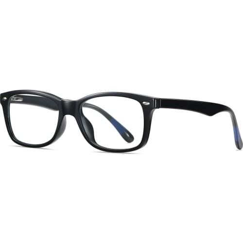Mens Computer Glasses Small Frame Blue Light Blocking Eyeglasses TR90 Rectangle Eyewear Frames Spectacles for Students Women Men