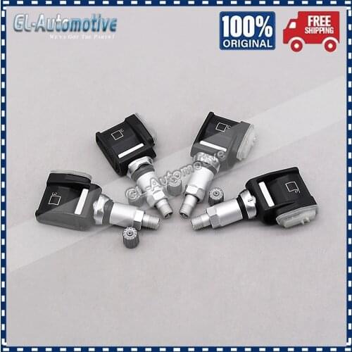 New 4Pcs 13598786 Tire Type Pressure Monitor System Sensor For Cadillac ATS CTS Chevrolet SS
