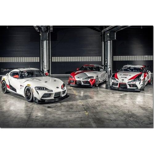 Supra GT4 Supercar Posters and Prints Canvas Painting Modern Wall Picture For Living Room Decor