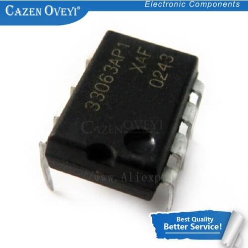 5pcs/lot MC33063AP1 DIP-8 33063AP1 MC33063API MC33063 Switching regulator 40V 1.5A In Stock