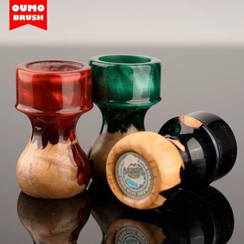 OUMO- Big promotion Unique oumo chubby shaving brush handle