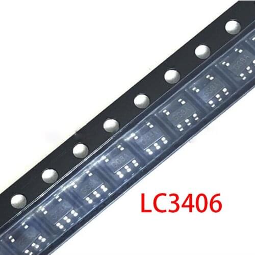10PCS LC3406CB5TR SOT23-5 LC3406 SOT23 synchronous buck converter