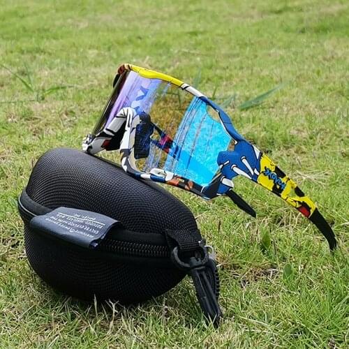 Kapvoe Cycling Glasses 2 lens photochromic Mountain/Sports/Road/Outdoor bicycle glasses Discoloration Eyewear oculos ciclismo