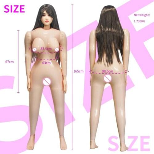 165CM TPR PVC Inflatable female mannequin body Medical Inflatable maniqui for Masturbatio Panties transparent doll SEX D224