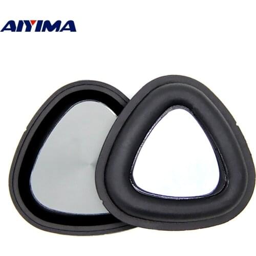 AIYIMA 2Pcs 55mm Equilateral Triangle Bass Radiator Vibration Plate Audio Woofer Speaker Accessories Vibration Membrane Repair
