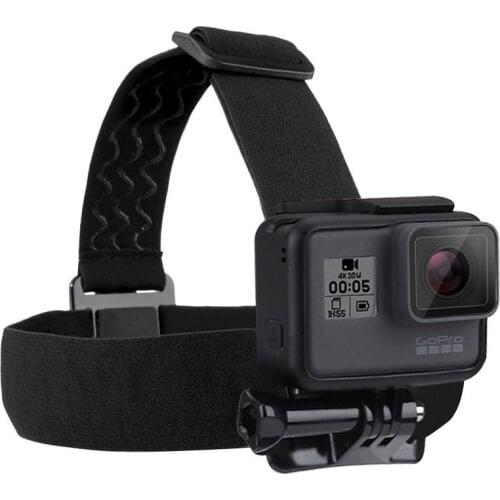 For GoPro HERO 7/6/5/4/3/2/1, PULUZ Elastic Mount Belt Adjustable Head Strap