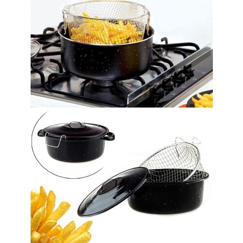 Enamel Fryer Fry pot