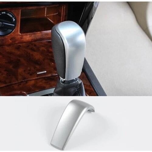 For Toyota Land Cruiser Prado J150 150 2010 to 2018 ABS Matte shook hand Gear Shift head Cover Trim Car Accessories 1pcs