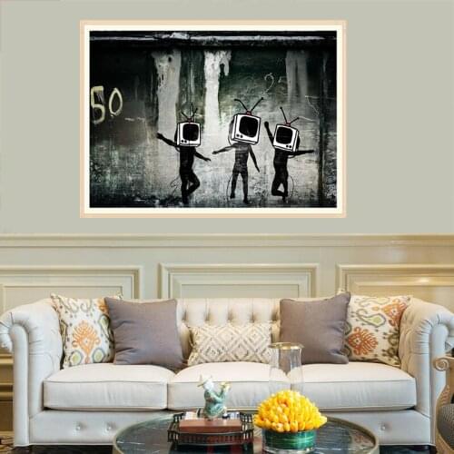 One Piece Posters and Prints Canvas Picture Wall Paintings Street Art Banksy Kids Drawing Colorful Graffiti Art Artwork Cuadros