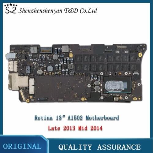 Original 820-3476-A 2.4/2.6/2.8/3.0GH 4GB/8GB/16GB Motherboard For Macbook Pro Retina 13" A1502 Logic Board 2013 2014 820-3536-A