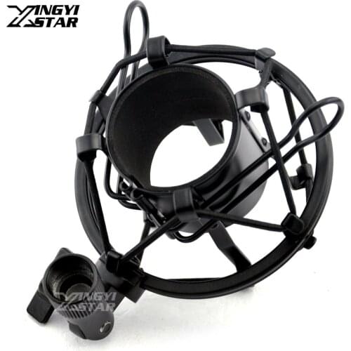 Recording Studio Microphone Stand Shock Mount For Computer Condenser Mic Holder Metal Shockmount Clip Suspension Spider Bracket