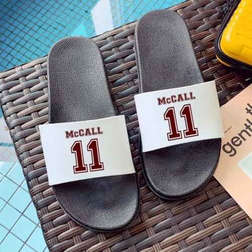 Shoes for women 2021 Hot Summer Beach Fashion Open Toe Female Shoes Flip Flops Teen Wolf Cool Pattern Slippers