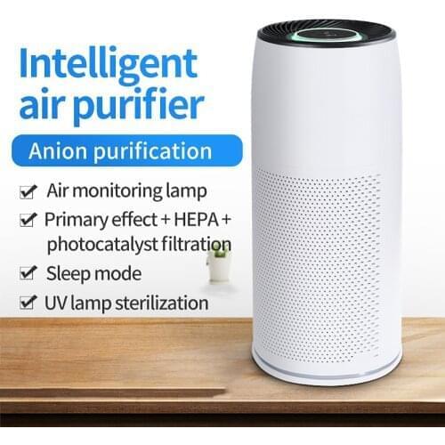 Smart Commercial Rechargeable Home Portable UV 3 in1 UVC Hepa Air Purifier Sterilization Disinfection Air Cleaner