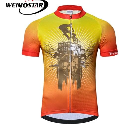 Weimostar Team Cycling Jersey Summer MTB Mens Bicycle Clothing Maillot Racing Bike Clothes Cycling Clothing S-XXXL