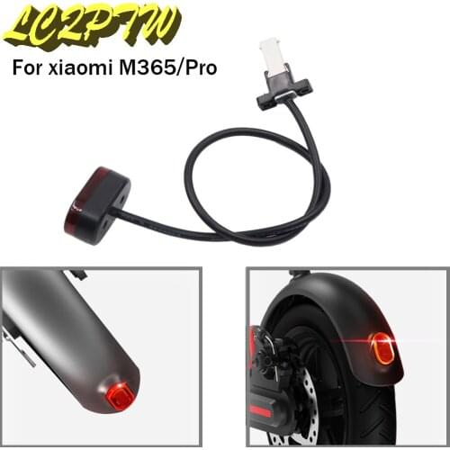 Electric Scooter Rear Tail Light Lamp LED Tail Stoplight Brake Bird Safety Light for Xiaomi M365 Pro M187 Scooter Vehicles