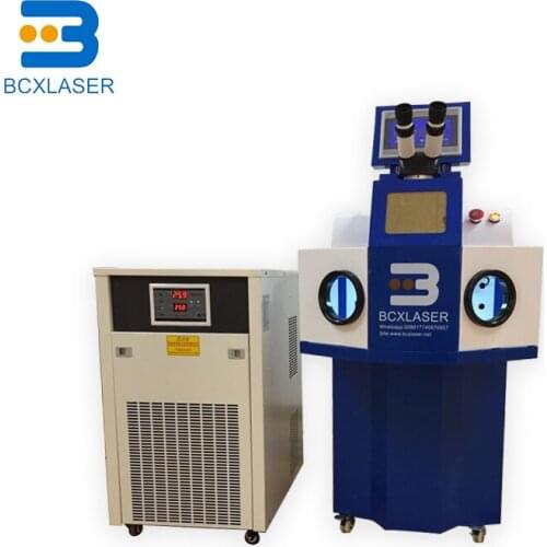 100w 200w YAG jewelry Laser Welding Machine for gold silver aluminum
