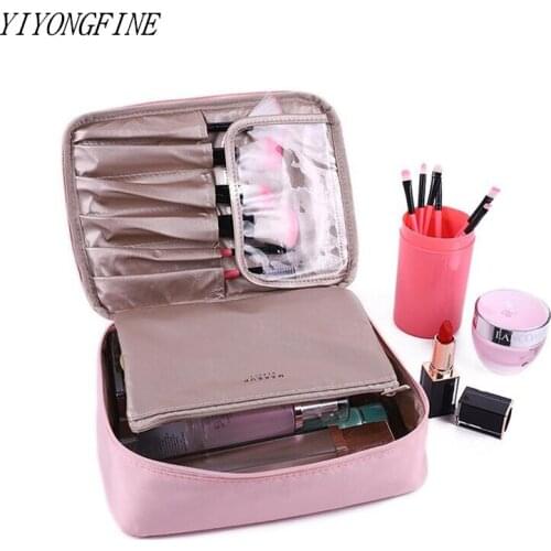 2021 Outdoor Girl Tote Cosmetic Bag Women Toiletries Organizer Waterproof Female Storage Make Up Cases Travel Makeup Beauty Kit