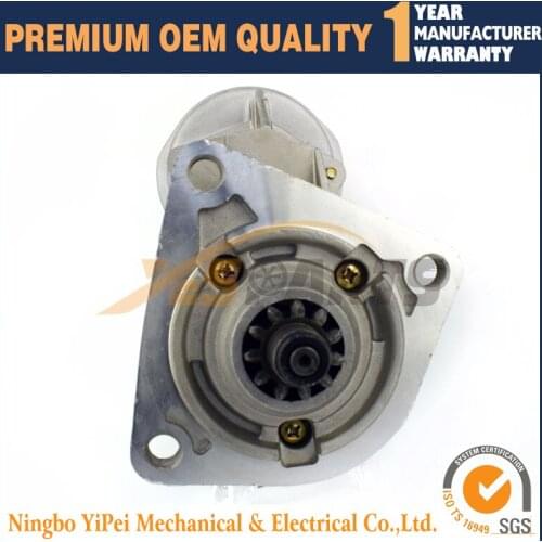 24V 4.5KW Starter For Hino HO7C HO7D HO7CT EC100 EH300 EH500 EH700