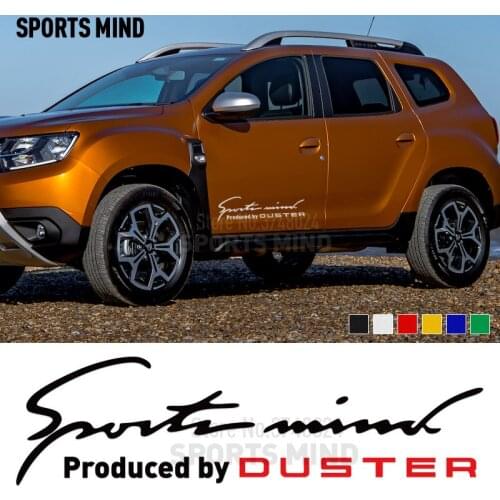 Car Stickers Decal For Renault Duster Dacia Duster Stepway GT Sticker For Car Accessories Automobiles Car-Styling