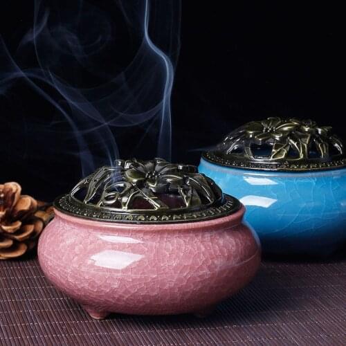Ceramic Incense Burner - Ceramic Palo Santo Incense Burner - Creative Ceramic Incense Holder - Vintage Incense Holder