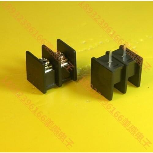 20pcs 7..62mm 7.62 Barrier PCB Terminal Block 7.62mm-2p 7.62mm-3p 25C-7.62 center 25R-7.62 curved 2P 3P 4P 5p 6p 7P 8P 9P 10P