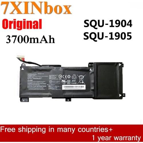 7XINbox 56.24Wh/3700mAh Original SQU-1904 SQU-1905 Laptop Battery For GIGABYTE AORUS 15-XA 15-WA 15-SA 15-X9 Thunderobot 911 Pro