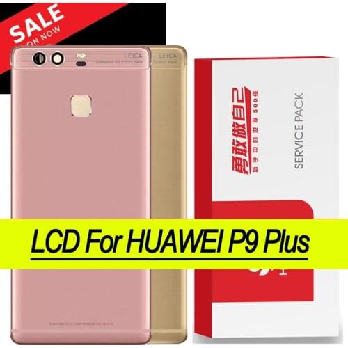 Original Back Housing Replacement for HUAWEI P9 Plus Back Cover Battery Glass Huawei P9 Plus with Camera Lens adhesive Sticker
