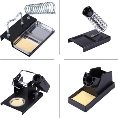 Soldering Iron Stand Holder Metal Base Soldering Iron Bracket Support Station Frame For Electrical Working