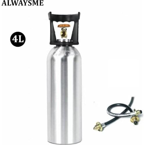 ALWAYSME 4L Portable Outdoor Propane Tank For RV or Camper