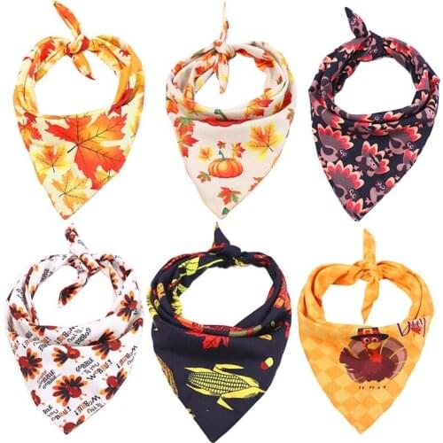 Adjustable Pet Cat Dog Bandana Bibs Collar Triangular Bibs Scarf Collar Pet Scarf Bandana Collar Bibs Puppy Accessories