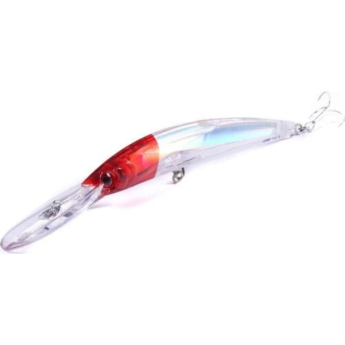 1pcs Floating Deep Diving Crankbait Minnow Fishing Lure 23.5g/17cm Lifelike Wobbler Artificial Bait
