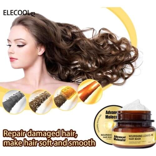 ELECOOL Magical Hair Mask 5 Seconds Repairs Frizzy Make Hair Soft Smooth Deep Repair Keratin Hair Treatmen For Hair Care 60ml