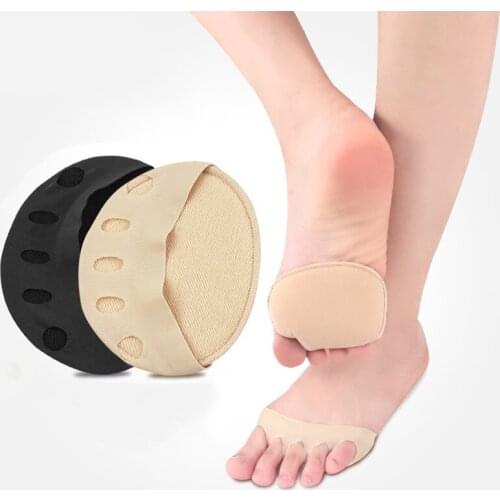 1-4Pair Five Toes Forefoot Pads for High Heels Half Insoles Cushion Pad Foot Care Pain Relief Anti Shock Socks Insoles Inserts