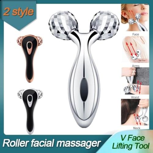 10 Types 3D Handheld Thin Face Full Body Shape Muscle Beauty Tools Slimming Machine Y Shape 360 Draaien Massage Roller Ball