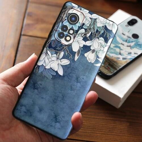 3D Flower Phone Case For Xiaomi 10T 9T Pro Lite Case For Fundas Xiomi Xiaomi 10 T 9 T Pro Lite Cases Lens Protection Cover Coque