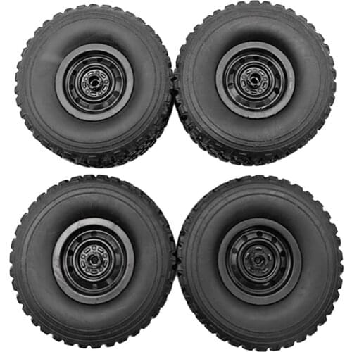 4x RC Car Tire for WPL B14 B14K B24K C14 C14K C24K B36 B36K Spare Parts