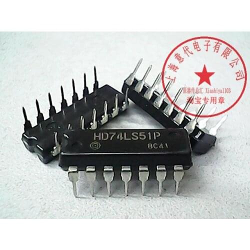 5pcs HD74LS51P 74LS51