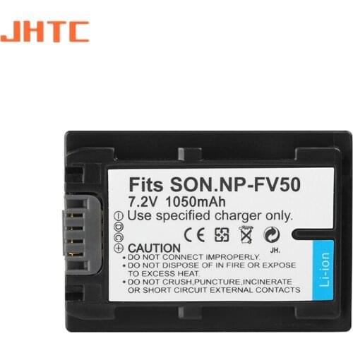 NP-FV50 NP FV50 NPFV50 Camera Battery 1050mAh For Sony NP-FV30 NP-FV40 HDR-CX150E HDR-CX170 HDR-CX300 Batterie