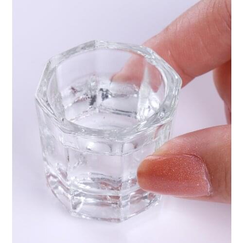 Acrylic liquid container Acrylic nail glass box glass multi-purpose glass
