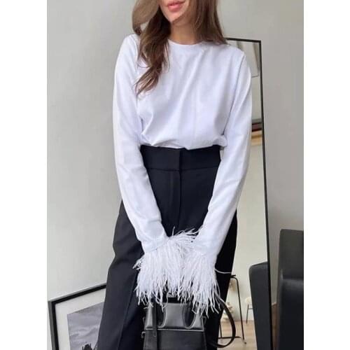 Beainmmry Women's Long T-shirts