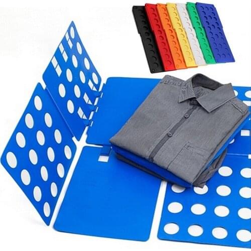 Clothes Quick Folding Board Practical Detachable Child Adult Magic Lazy T Shirt Folder Laundry Save Time Clothing Pegs Organizer
