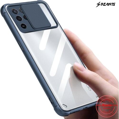 Rzants For OPPO A94 A93 F19 Pro Reno 5F Reno 5 Lite Case Soft [Lens Protection] Air Bag Conor Clear Cover Casing